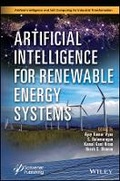 Cover: Artificial Intelligence for Renewable Energy Systems - Wiley