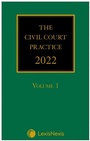 Cover: The Civil Court Practice 2022 - Butterworths Law