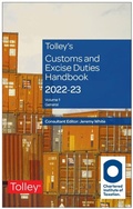 Cover: Tolley's Customs and Excise Duties Handbook Set 2022-2023 - Tolley