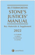Cover: Butterworths Stone's Justices' Manual 2022 - Butterworths Law