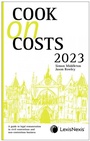 Cover: Cook on Costs 2023 - Butterworths Law