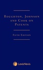Cover: Roughton, Johnson and Cook on Patents - Butterworths Law