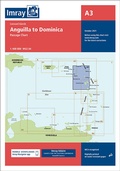 Cover: A3 Anguilla to Dominica, Imray Passage Chart - Imray, Laurie, Norie & Wilson Ltd