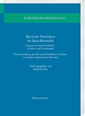Cover: Slavische Variet&auml;ten im Sprachkontakt - Harrassowitz Verlag