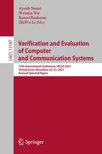 Abbildung von: Verification and Evaluation of Computer and Communication Systems - Springer