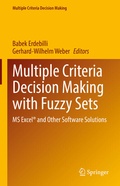 Cover: Multiple Criteria Decision Making with Fuzzy Sets - Springer