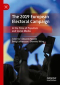 Cover: The 2019 European Electoral Campaign - Palgrave Macmillan