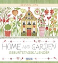 Cover: Geburtstagskalender Home & Garden - Korsch Verlag