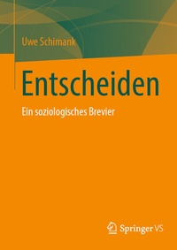 Enlarge image Cover: Entscheiden - Springer VS