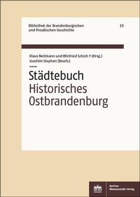Bild: Städtebuch Historisches Ostbrandenburg - Berliner Wissenschafts-Verlag