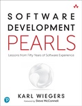 Cover: Software Development Pearls - Addison Wesley