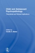 Cover: Child and Adolescent Psychopathology - Routledge