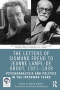 Cover: The Letters of Sigmund Freud to Jeanne Lampl-de Groot, 1921-1939 - Routledge