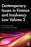 Cover: Contemporary Issues in Finance and Insolvency Law Volume 2 - Routledge