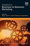 Cover: Handbook of Business-to-Business Marketing - Edward Elgar Publishing