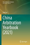 Abbildung von: China Arbitration Yearbook (2021) - Springer