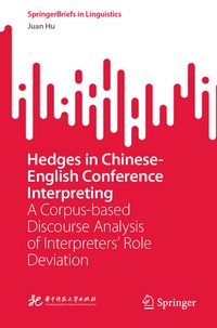 Abbildung von: Hedges in Chinese-English Conference Interpreting - Springer