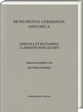 Cover: Epistole et dictamina Clementis pape quarti -- Das Spezialregister Papst Clemens' IV. (1265-1268) - Harrassowitz Verlag