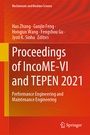 Cover: Proceedings of IncoME-VI and TEPEN 2021 - Springer