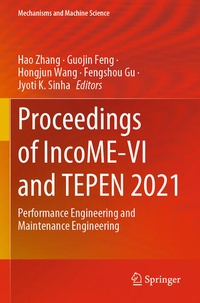 Enlarge image Cover: Proceedings of IncoME-VI and TEPEN 2021 - Springer