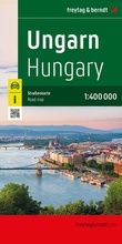 Abbildung von: Ungarn, Straßenkarte 1:400.000, freytag & berndt - Freytag-Berndt und ARTARIA