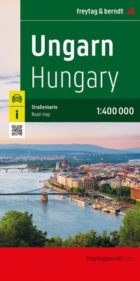 Abbildung von: Ungarn, Straßenkarte 1:400.000, freytag & berndt - Freytag-Berndt und ARTARIA