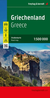 Abbildung von: Griechenland, Straßenkarte 1:500.000, freytag & berndt - Freytag-Berndt und ARTARIA