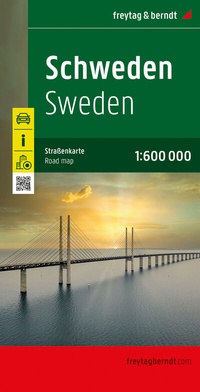 Abbildung von: Schweden, Straßenkarte 1:600.000, freytag & berndt - Freytag-Berndt und ARTARIA