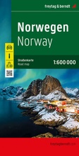 Cover: Norwegen, Stra&szlig;enkarte 1:600.000, freytag & berndt - KOMPASS freytag und berndt