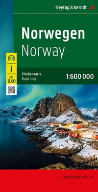 Abbildung von: Norwegen, Straßenkarte 1:600.000, freytag & berndt - Freytag-Berndt und ARTARIA
