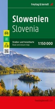 Cover: Slowenien, Stra&szlig;en- und Freizeitkarte 1:150.000, freytag & berndt - KOMPASS freytag und berndt