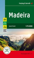 Cover: Madeira, Stra&szlig;en- und Freizeitkarte 1:75.000, freytag & berndt - KOMPASS freytag und berndt