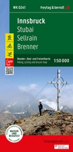 Bild: Innsbruck, Wander-, Rad- und Freizeitkarte 1:50.000, freytag & berndt, WK 0241 - Freytag-Berndt und ARTARIA