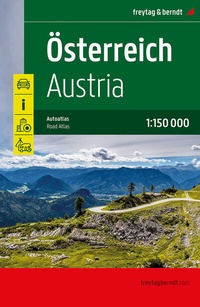 Abbildung von: Österreich Supertouring, Autoatlas 1:150.000, freytag & berndt - Freytag-Berndt und ARTARIA