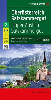 Abbildung von: Oberösterreich - Salzkammergut, Straßen- und Freizeitkarte 1:200.000, freytag & berndt - Freytag-Berndt und ARTARIA