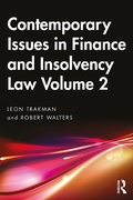 Cover: Contemporary Issues in Finance and Insolvency Law Volume 2 - Routledge