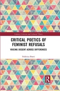 Cover: Critical Poetics of Feminist Refusals - Routledge