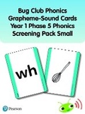Cover: Bug Club Phonics Grapheme-Sound Cards Year 1 Phase 5 Phonics Screening Pack (Small) - Pearson Education Limited