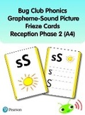 Cover: Bug Club Phonics Grapheme-Sound Picture Frieze Cards Reception Phase 2 (A4) - Pearson Education Limited