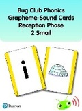 Cover: Bug Club Phonics Grapheme-Sound Cards Reception Phase 2 (Small) - Pearson Education Limited