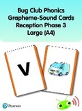 Cover: Bug Club Phonics Grapheme-Sound Cards Reception Phase 3 Large (A4) - Pearson Education Limited