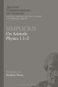 Cover: Simplicius: On Aristotle Physics 1.1-2 - Bloomsbury Academic
