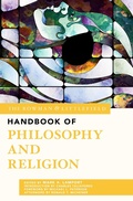Cover: The Rowman & Littlefield Handbook of Philosophy and Religion - Rowman & Littlefield Publishers