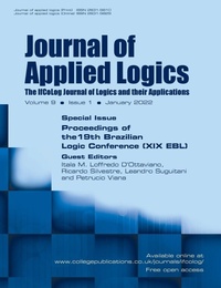 Enlarge image Cover: Journal of Applied Logics. The IfCoLog Journal of Logics and their Applications, Volume 9, Issue 1, January 2022. Special issue - College Publications