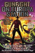 Cover: Gunfight on Europa Station - Baen Books