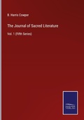 Cover: The Journal of Sacred Literature - Outlook