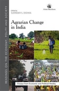 Cover: Agrarian Change in India - Orient Blackswan Pvt Ltd