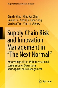Enlarge image Cover: Supply Chain Risk and Innovation Management in "The Next Normal" - Springer