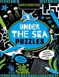 Cover: Brain Boosters Under the Sea Puzzles (with Neon Colors) - LITTLE GENIUS BOOKS