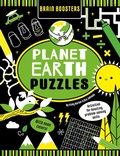 Cover: Brain Boosters Planet Earth Puzzles (with Neon Colors) - LITTLE GENIUS BOOKS